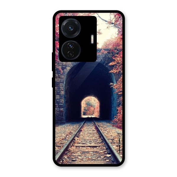 Beautiful Track Glass Back Case for Vivo iQOO Z6 Pro