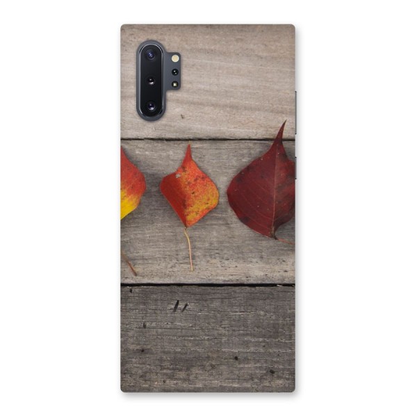 Beautiful Wood Leafs Back Case for Galaxy Note 10 Plus