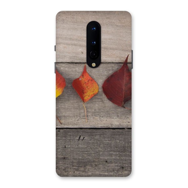 Beautiful Wood Leafs Back Case for OnePlus 8