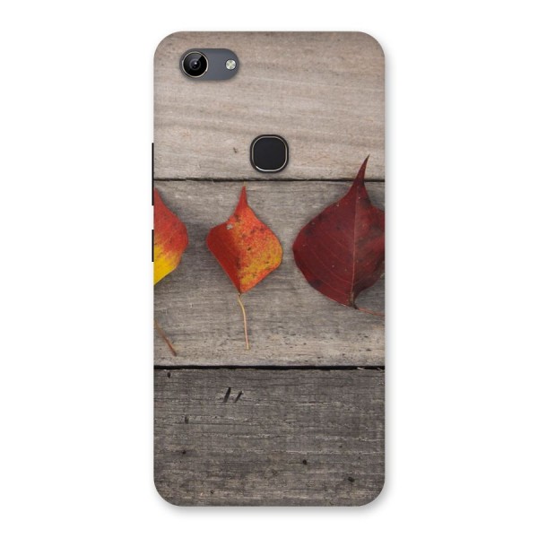 Beautiful Wood Leafs Back Case for Vivo Y81