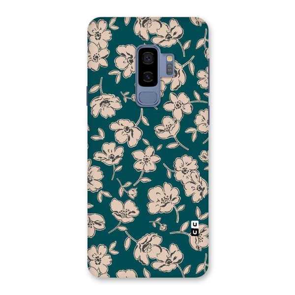 Beauty Green Bloom Back Case for Galaxy S9 Plus