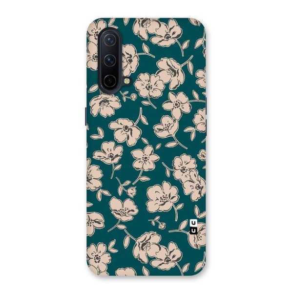 Beauty Green Bloom Back Case for OnePlus Nord CE 5G