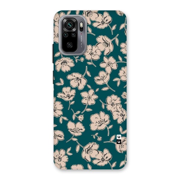 Beauty Green Bloom Back Case for Redmi Note 10