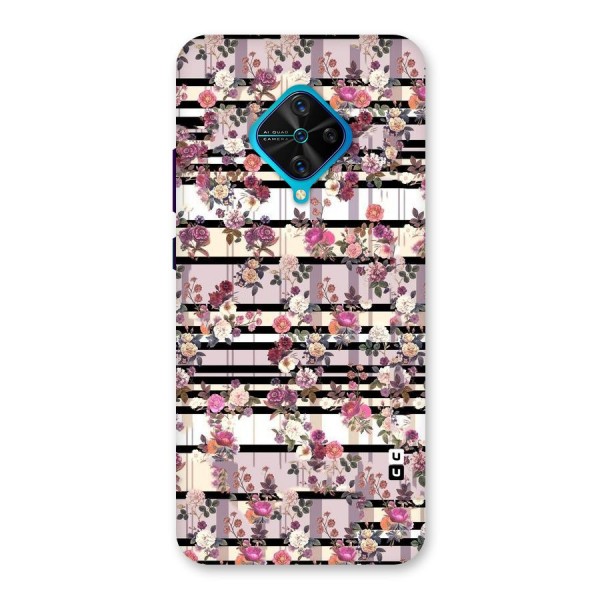 Beauty In Floral Back Case for Vivo S1 Pro