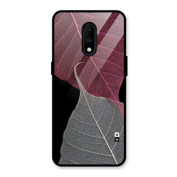 Beauty Leaf Glass Back Case for OnePlus 7