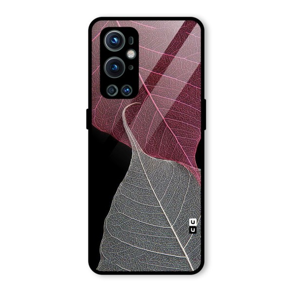 Beauty Leaf Glass Back Case for OnePlus 9 Pro