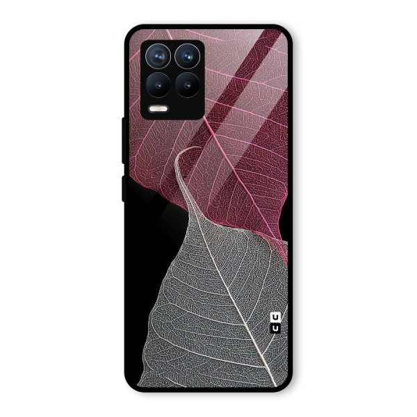 Beauty Leaf Glass Back Case for Realme 8 Pro