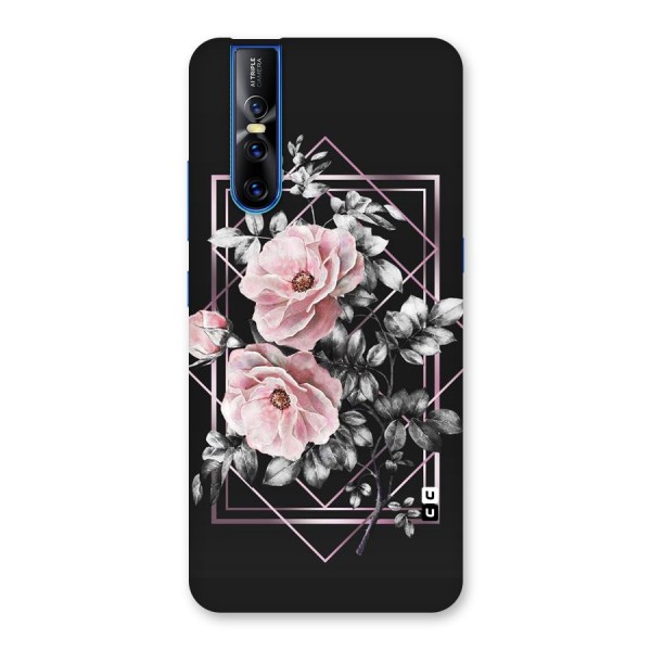 Beguilling Pink Floral Back Case for Vivo V15 Pro