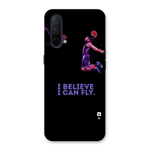 Believe And Fly Back Case for OnePlus Nord CE 5G