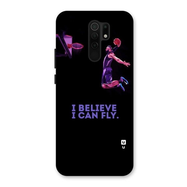 Believe And Fly Back Case for Redmi 9 Prime