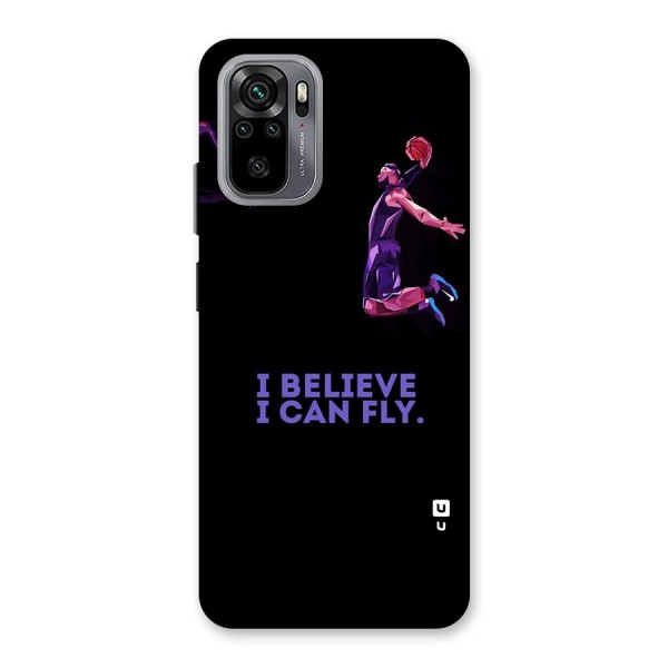 Believe And Fly Back Case for Redmi Note 10