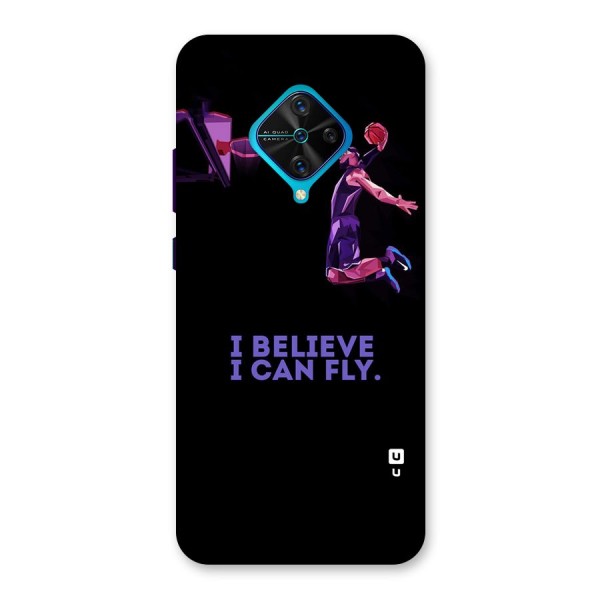 Believe And Fly Back Case for Vivo S1 Pro