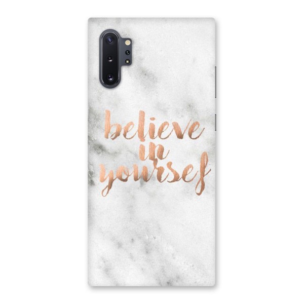 Believe in Yourself Back Case for Galaxy Note 10 Plus