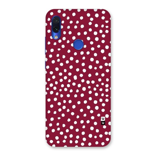 Best Dots Pattern Back Case for Redmi Note 7