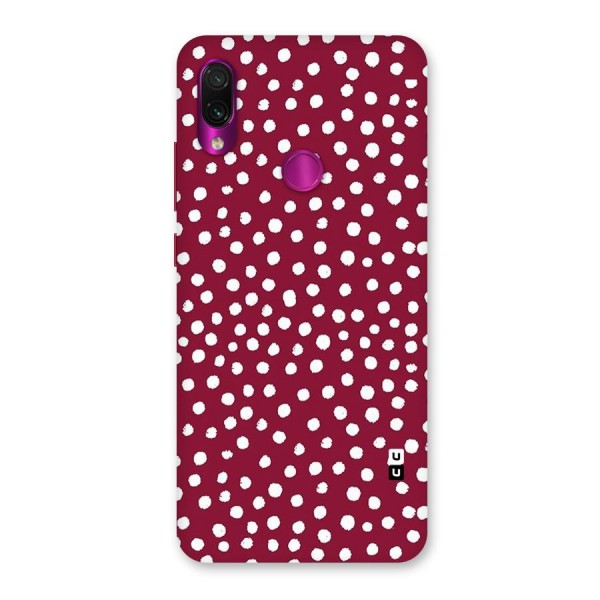 Best Dots Pattern Back Case for Redmi Note 7 Pro