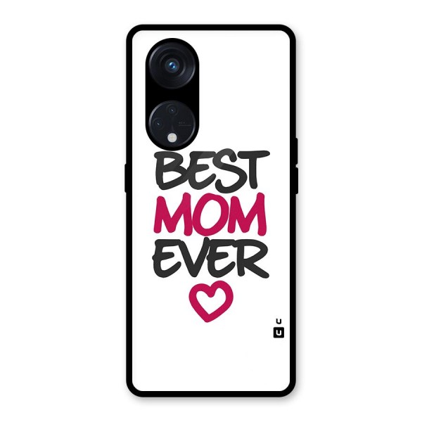 Best Mom Ever Glass Back Case for Reno8 T 5G