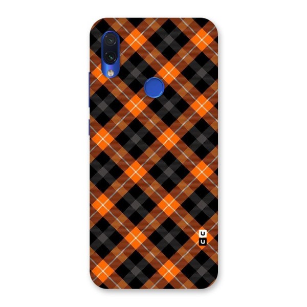 Best Textile Pattern Back Case for Redmi Note 7