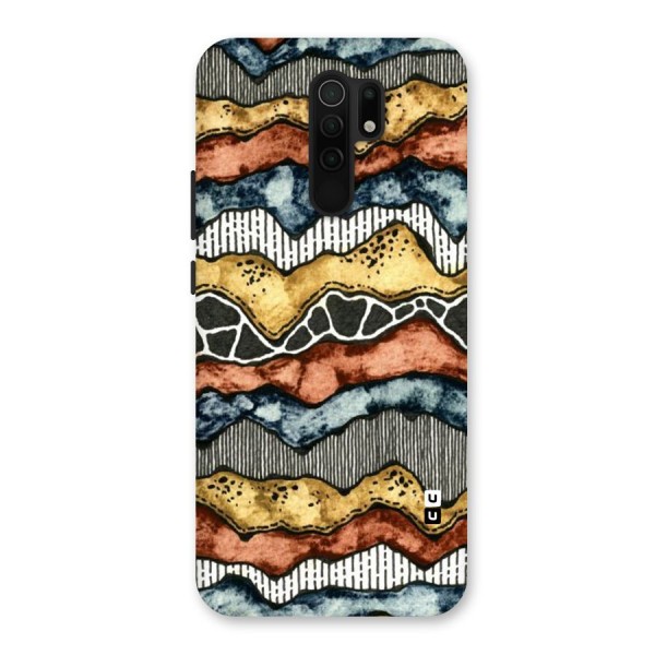 Best Texture Pattern Back Case for Redmi 9 Prime