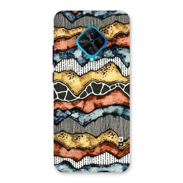 Best Texture Pattern Back Case for Vivo S1 Pro