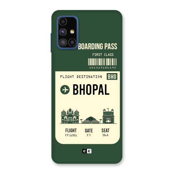 Bhopal Boarding Pass Back Case for Galaxy M51