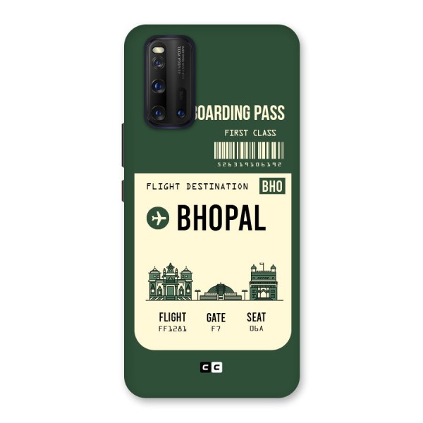 Bhopal Boarding Pass Back Case for Vivo iQOO 3