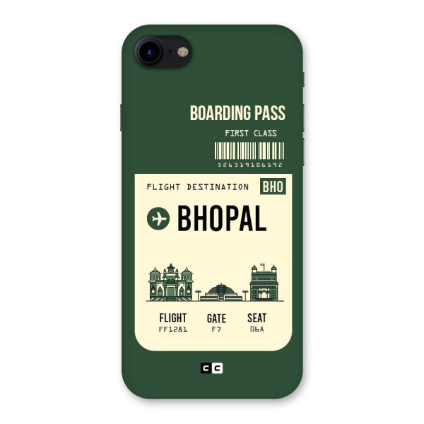 Bhopal Boarding Pass Back Case for iPhone SE 2020