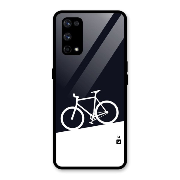 Bicycle Minimal Art Glass Back Case for Realme X7 Pro