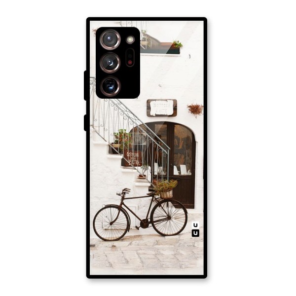 Bicycle Wall Glass Back Case for Galaxy Note 20 Ultra