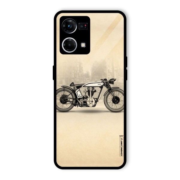 Bike Ride Glass Back Case for Oppo F21s Pro 4G