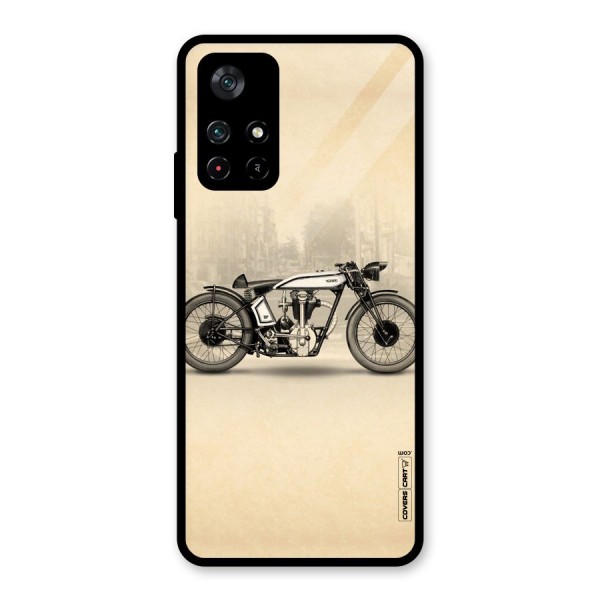 Bike Ride Glass Back Case for Poco M4 Pro 5G