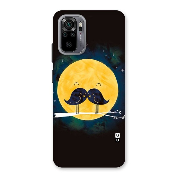 Bird Moustache Back Case for Redmi Note 10