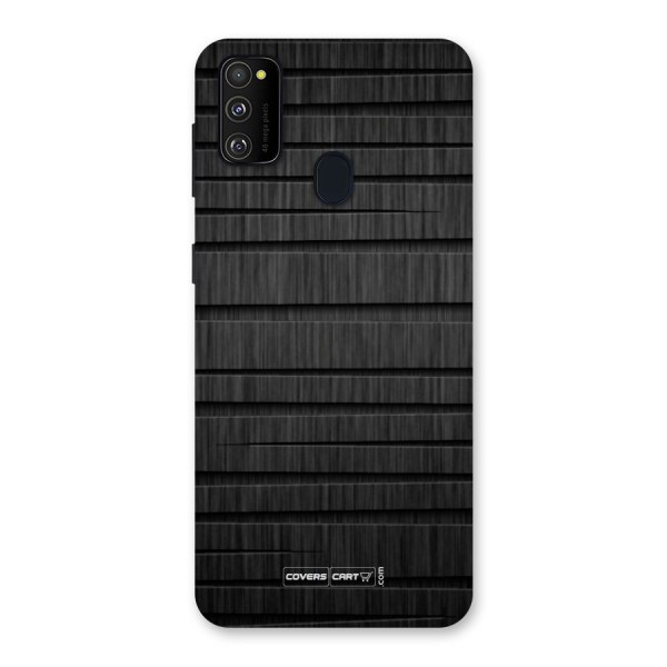 Black Abstract Back Case for Galaxy M30s