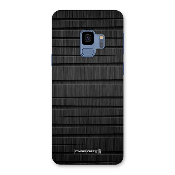 Black Abstract Back Case for Galaxy S9