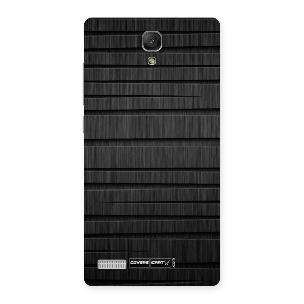 Black Abstract Back Case for Redmi Note