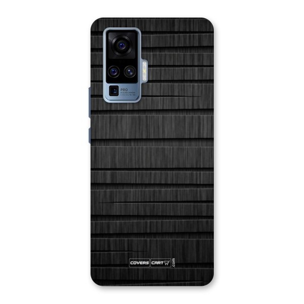 Black Abstract Back Case for Vivo X50 Pro