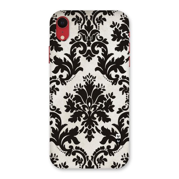 Black Beauty Back Case for iPhone XR