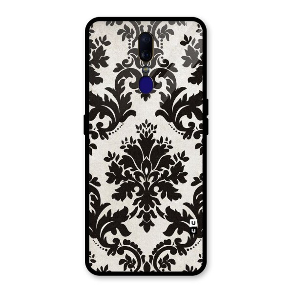 Black Beauty Glass Back Case for Oppo F11