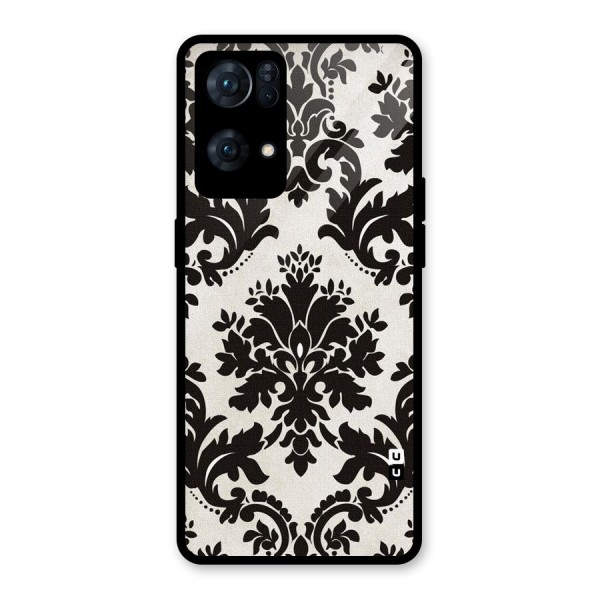 Black Beauty Glass Back Case for Oppo Reno7 Pro 5G