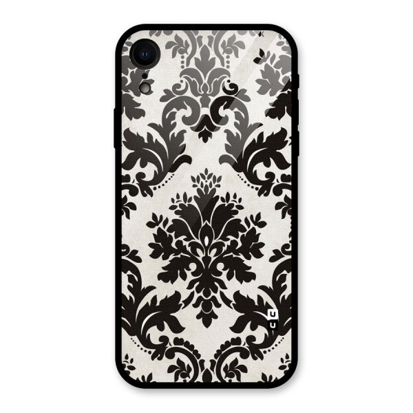 Black Beauty Glass Back Case for XR