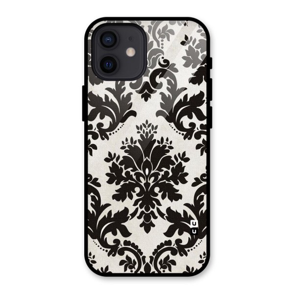 Black Beauty Glass Back Case for iPhone 12