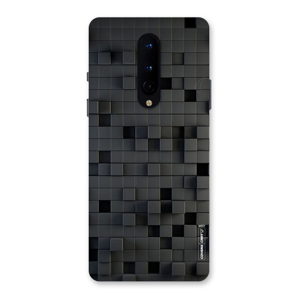 Black Bricks Back Case for OnePlus 8