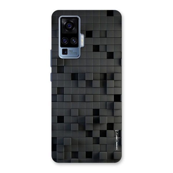 Black Bricks Back Case for Vivo X50 Pro