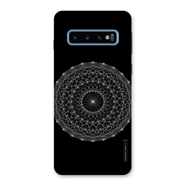 Black Clipart Back Case for Galaxy S10