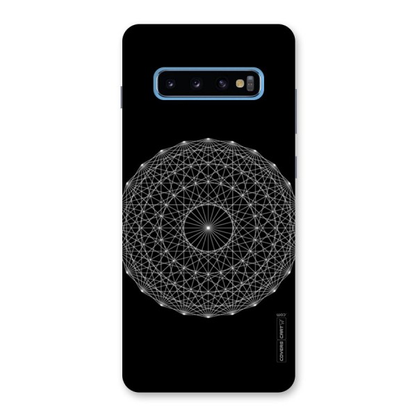 Black Clipart Back Case for Galaxy S10 Plus