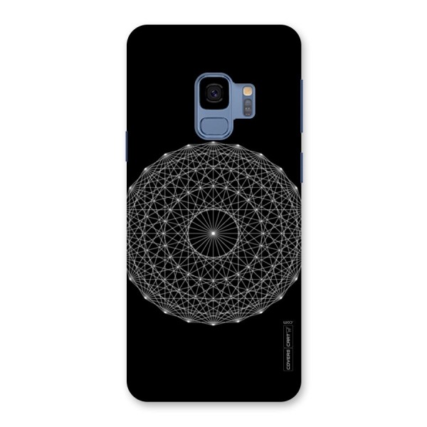 Black Clipart Back Case for Galaxy S9