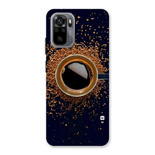 Black Coffee Back Case for Redmi Note 10