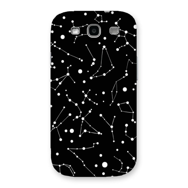 Black Constellation Pattern Back Case for Galaxy S3 Neo