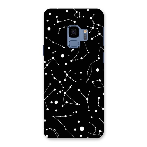 Black Constellation Pattern Back Case for Galaxy S9