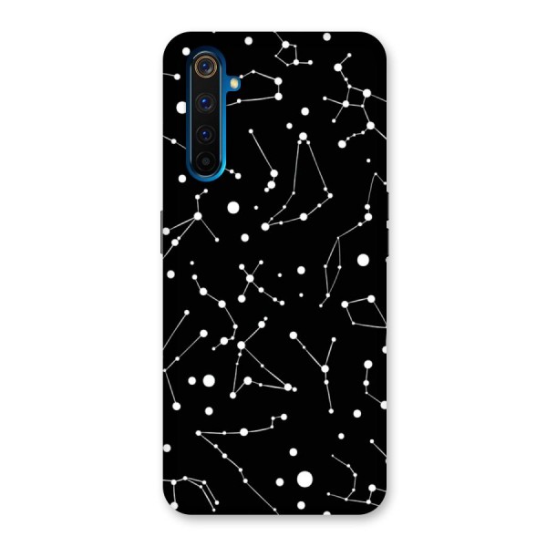 Black Constellation Pattern Back Case for Realme 6 Pro