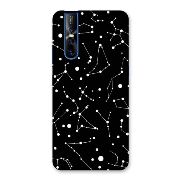 Black Constellation Pattern Back Case for Vivo V15 Pro